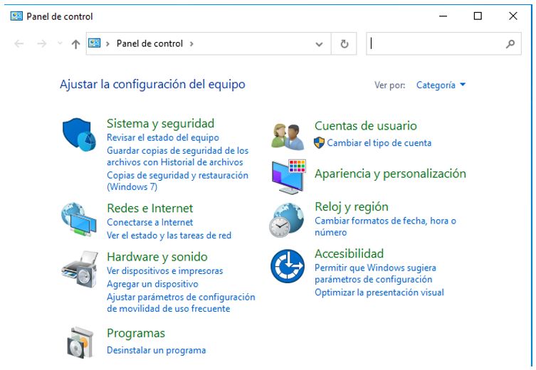 1. Compartir carpetas en red en Windows 10