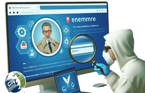 hacker robando datos