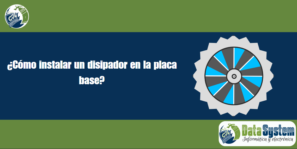 Banner instalación de  disipador