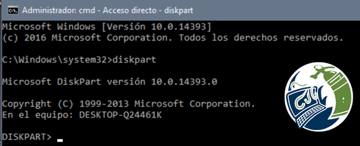 Crear partición en windows