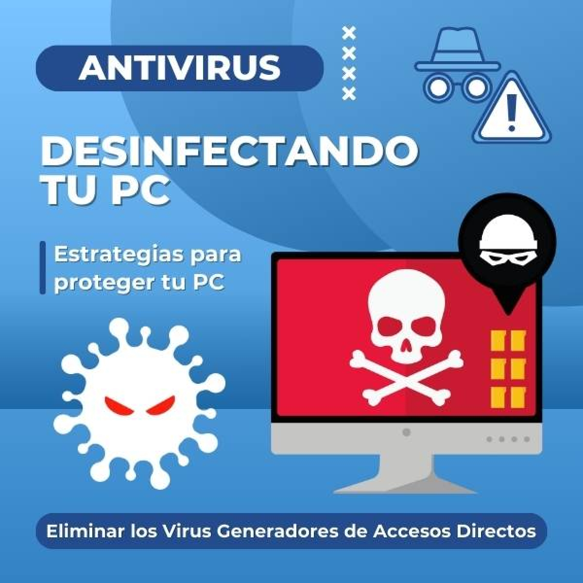Desinfectando tu PC: Estrategias para Eliminar los Virus Generadores de Accesos Directos