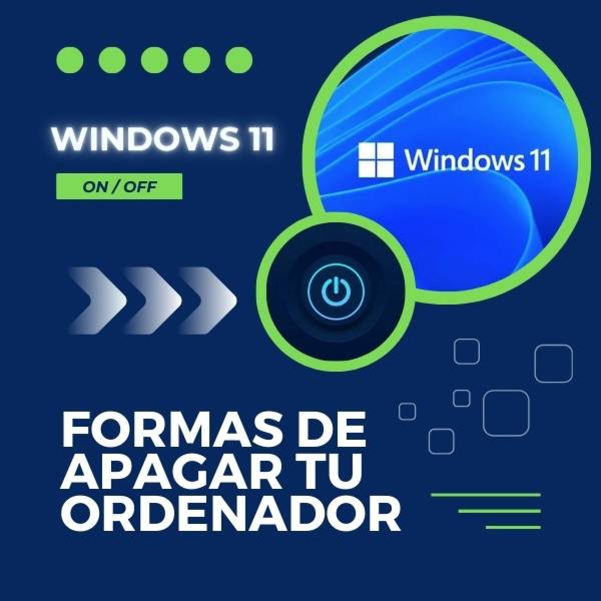 Domina el Apagado: Todas las Formas de Apagar tu Ordenador en Windows 11