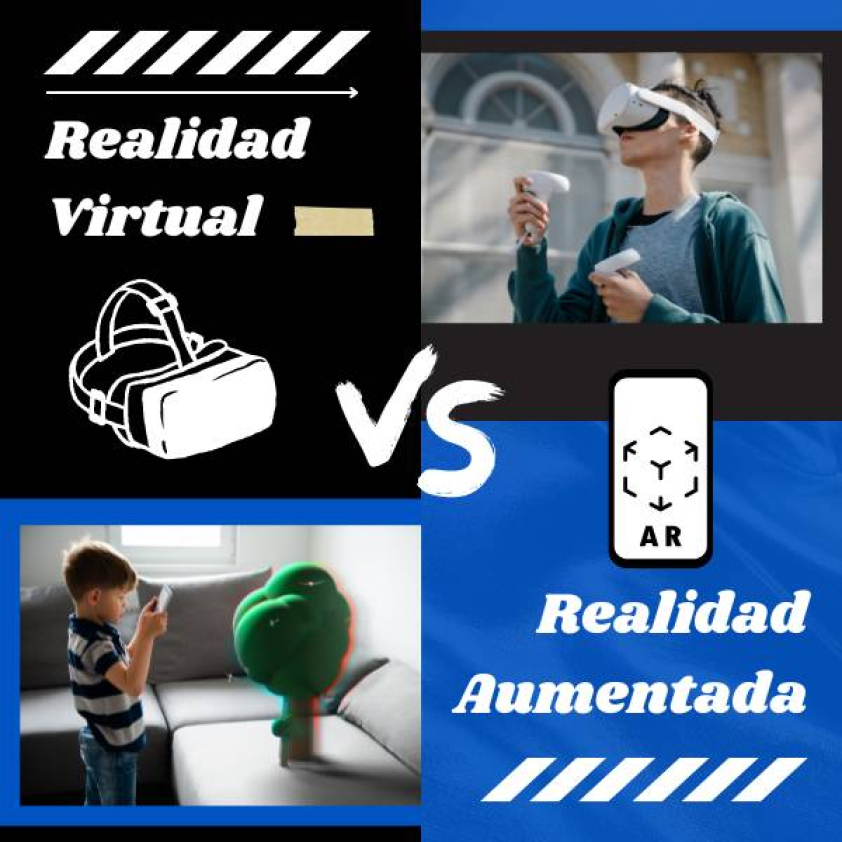 ¿Cuál es la diferencia entre Realidad Virtual y Realidad Aumentada?